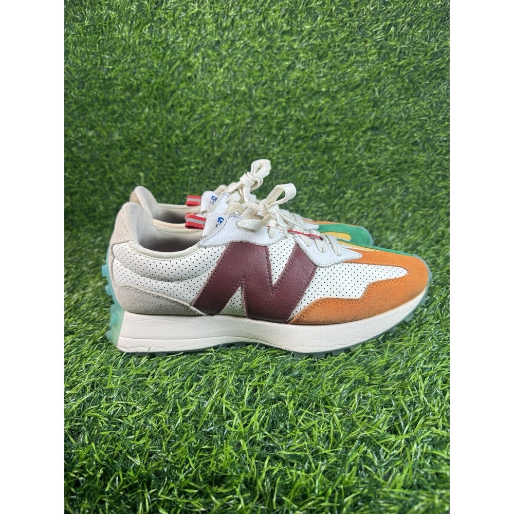New Balance 327 Dejounte Murray Running Sneaker MS327FCO Men 9.5 Heat Up Beige